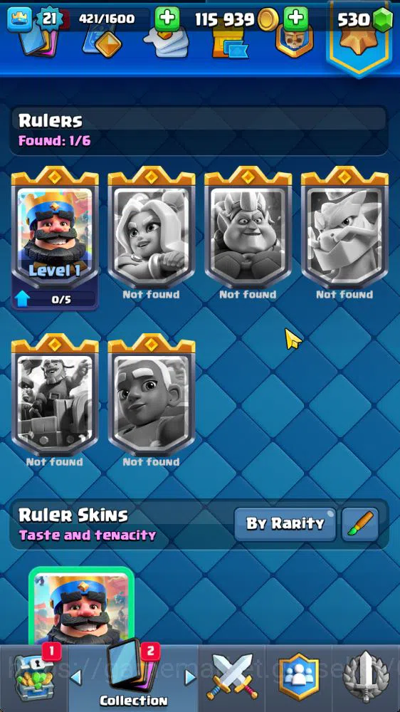 Clash Royale Accounts Lv 21|Trophy 2511|KTL 8|Limited Skin|Card 46| 2 EV image 10