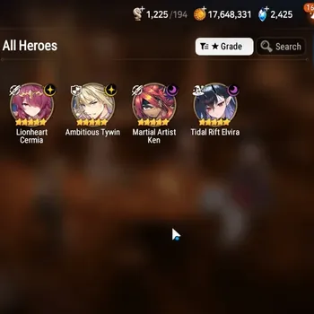 Epic Seven Accounts High-End Global UnVerif|NewEra|4 ML(Tidal Rift Elvira,L Cermia,Etc)+Haru,TA Coli,Mort,Tenebria,Etc|12K