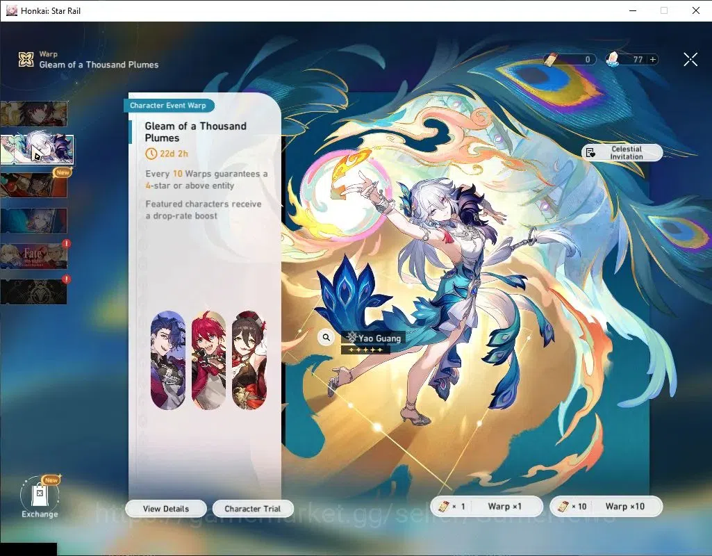 Honkai Star Rail Accounts Asia|TL61|2 Golden Company|7 Limited|[Evanescia+Si image 11
