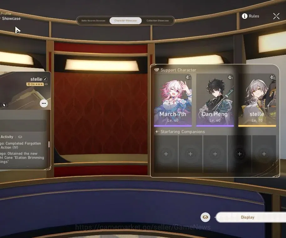 Honkai Star Rail Accounts Asia|TL61|2 Golden Company|7 Limited|[Evanescia+Si image 2