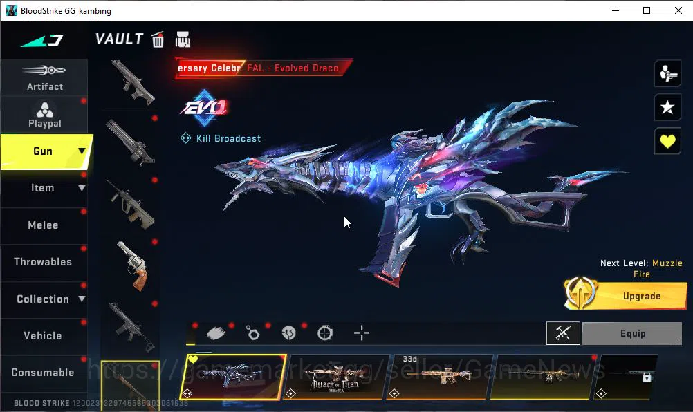 Blood Strike Accounts ASIA|COLLAB BLEACH Uzi-ZangetsuV3,SPIKE-Toshiro|Me image 17