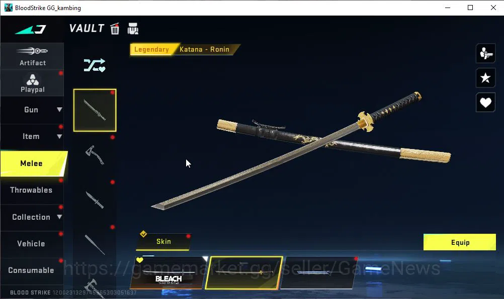 Blood Strike Accounts ASIA|COLLAB BLEACH Uzi-ZangetsuV3,SPIKE-Toshiro|Me image 20
