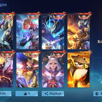 Mobile Legends: Bang Bang Accounts Collector Global|Skin 491|Mega II|7