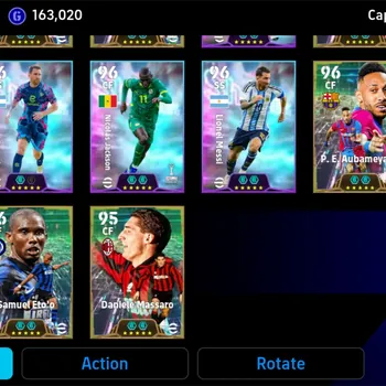 eFootball Accounts Legends & Iconic Players Android|PW 3170|Epic Etoo,Epic Van Der Sar,Epic Suarez,Epic cantona,Epic
