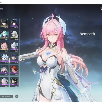 Wuthering Waves Accounts Starter SEA|UL 49|2 Limited|Aemeath RC4+Sign Rebecca & 3 Standard Calcharo,Verina,Encore|DB Level