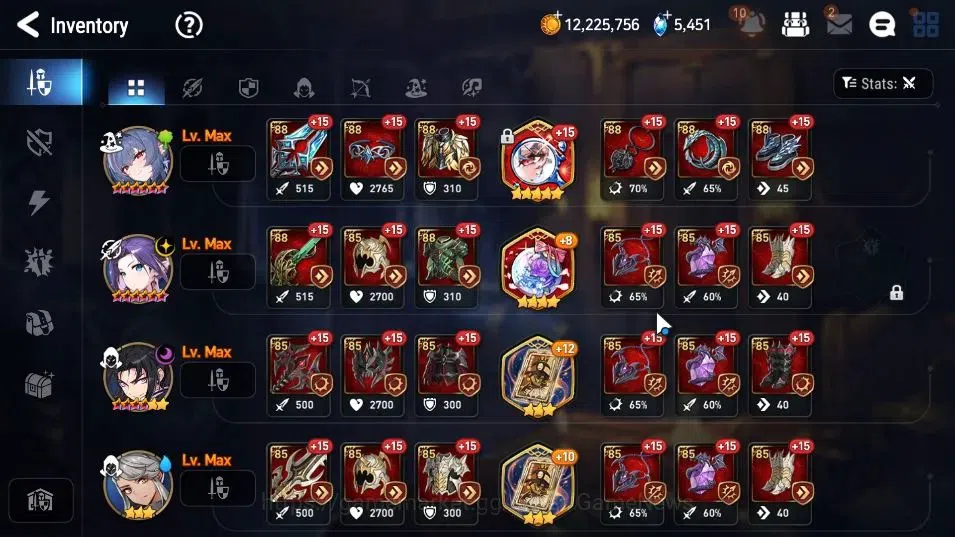 Epic Seven Accounts Starter GLOBAL Unverif|NewEra|3 ML(SE Celine,Rem Violet,DD Ray)+Fumyr,Estelle,Ivana|PoH ON|5,4K 12