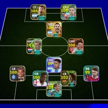 eFootball Accounts Legends & Iconic Players Android|PW 3170|Lionel Messi BigT,Declan Rice BigT,Luis Suarez Epic,Iker