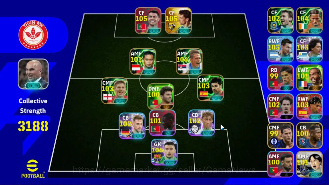 eFootball Accounts Android|Pack Premium Portugal 26l |Epic Dragan Sto image 1