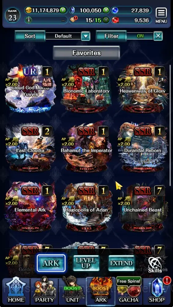 Last Cloudia Accounts Endgame GLOBAL|Rank 23|100K Cryst|Top Tier Unit (OK Ark,FG Vargas,Lonardo,Telestio,G Lilaha,SM Sera,A 12