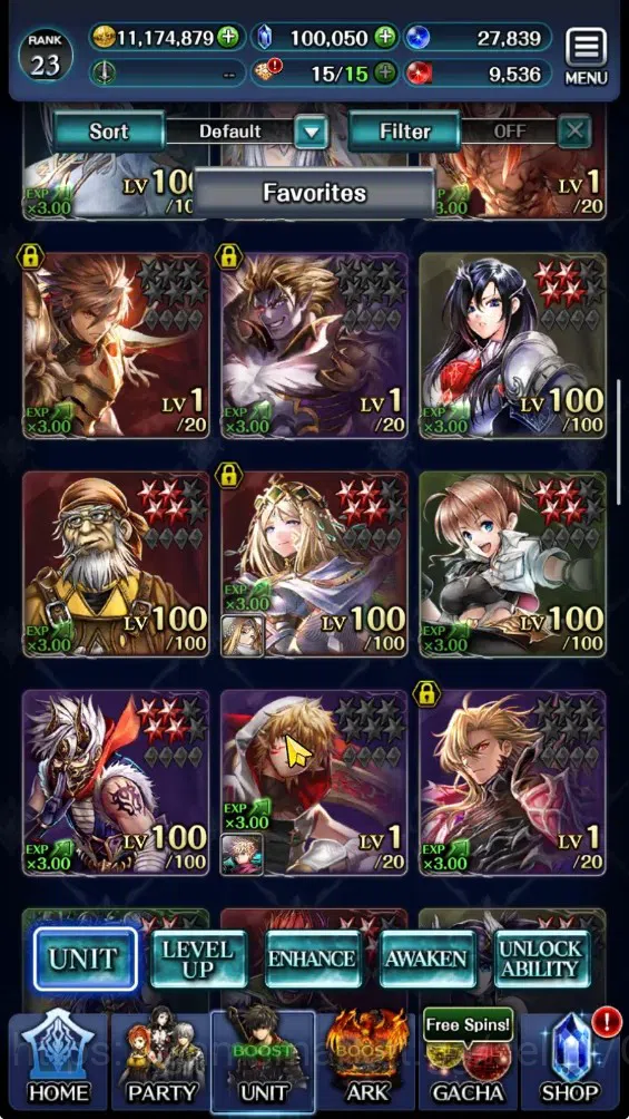 Last Cloudia Accounts Endgame GLOBAL|Rank 23|100K Cryst|Top Tier Unit (OK Ark,FG Vargas,Lonardo,Telestio,G Lilaha,SM Sera,A 2