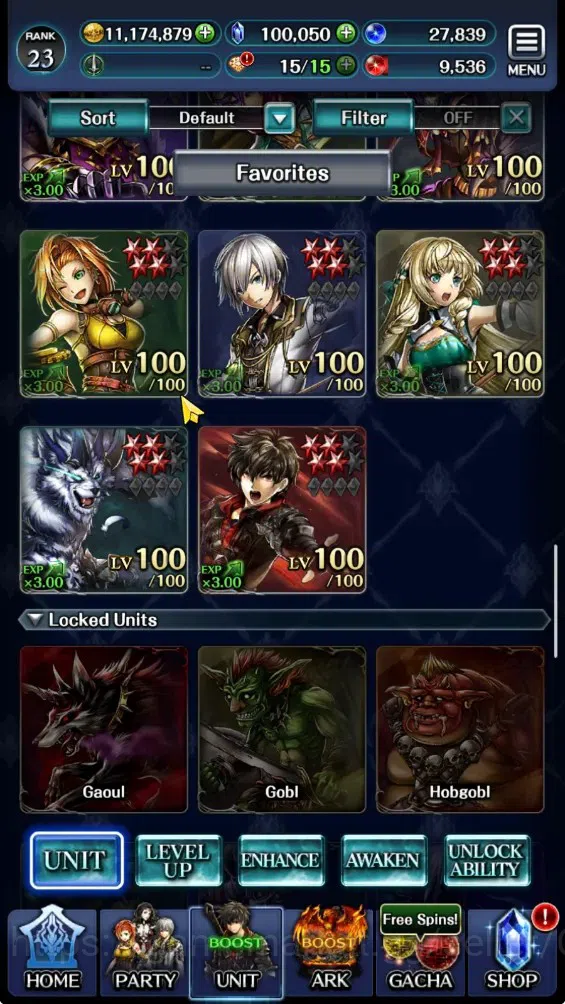Last Cloudia Accounts Endgame GLOBAL|Rank 23|100K Cryst|Top Tier Unit (OK Ark,FG Vargas,Lonardo,Telestio,G Lilaha,SM Sera,A 4