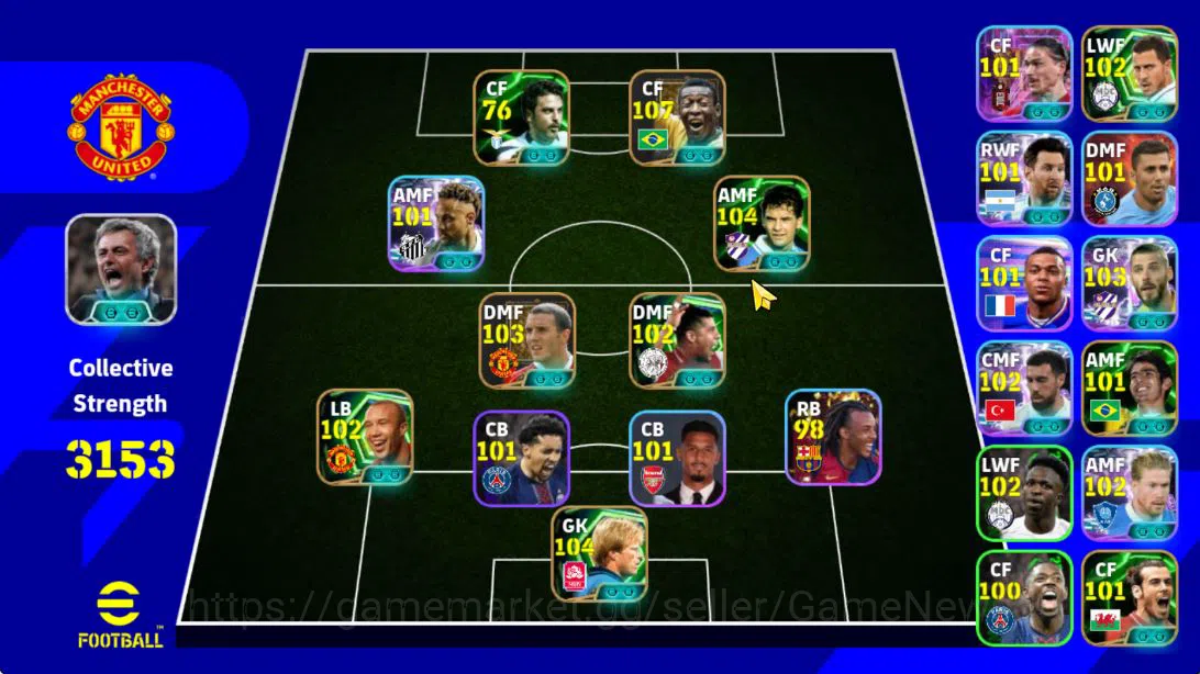 eFootball Accounts Mobile|BigTime Pele Phenom Finish-Pass,KDBruyne Ph image 1