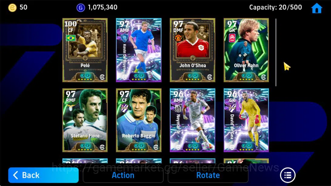 eFootball Accounts Mobile|BigTime Pele Phenom Finish-Pass,KDBruyne Ph image 3
