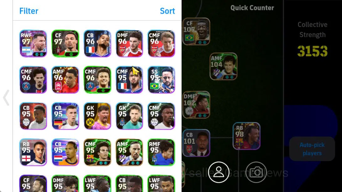 eFootball Accounts Mobile|BigTime Pele Phenom Finish-Pass,KDBruyne Ph image 7