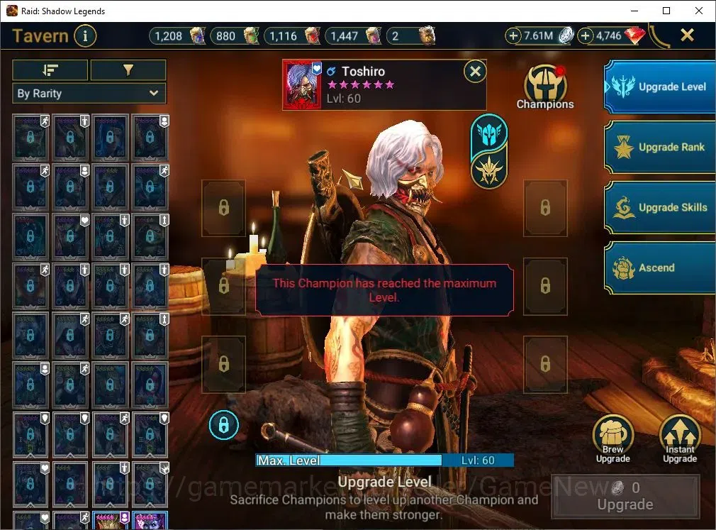 Raid: Shadow Legends Accounts Lv61 1,89M Power|1 Mythic(Toshiro)+24 Legend(Ninja image 18