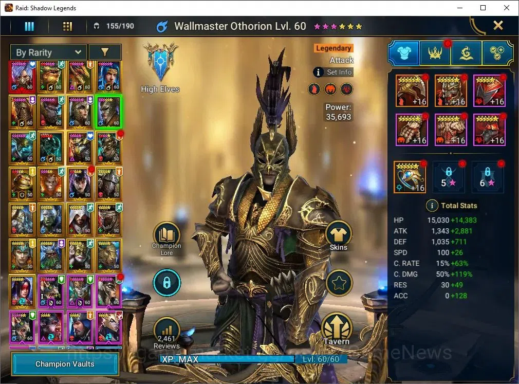 Raid: Shadow Legends Accounts Lv61 1,89M Power|1 Mythic(Toshiro)+24 Legend(Ninja image 7