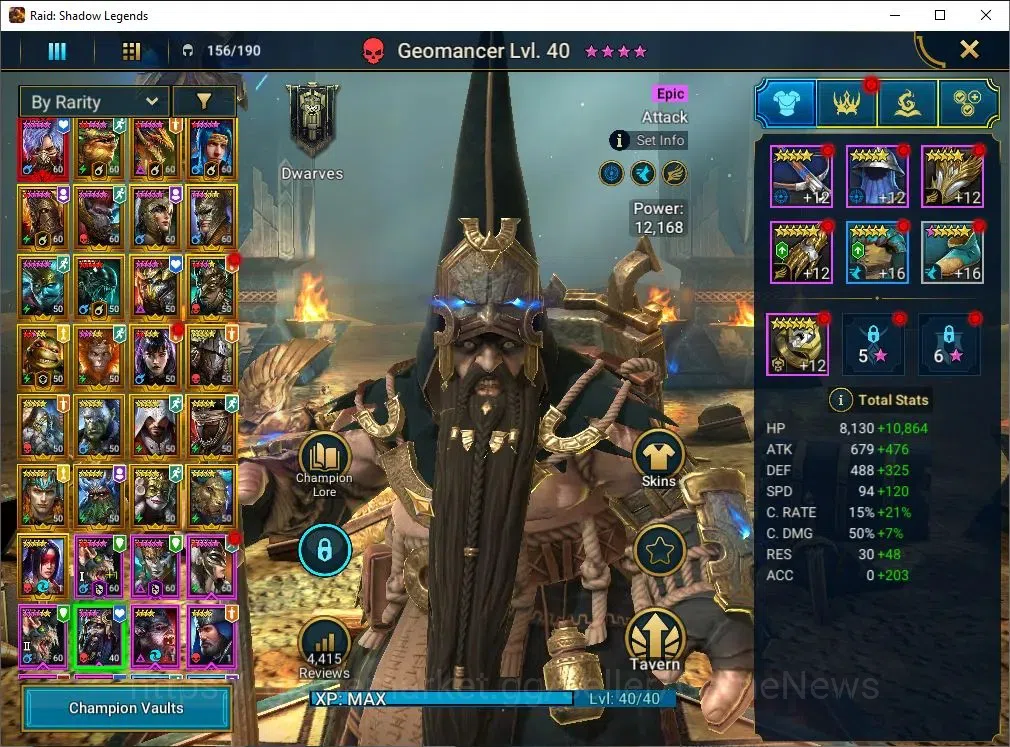 Raid: Shadow Legends Accounts Lv61 1,89M Power|1 Mythic(Toshiro)+24 Legend(Ninja image 9