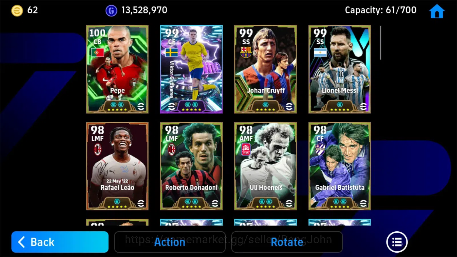 eFootball Accounts ANDROID|PW 3207|Leao big22,gyokeres show,pepe epic image 8