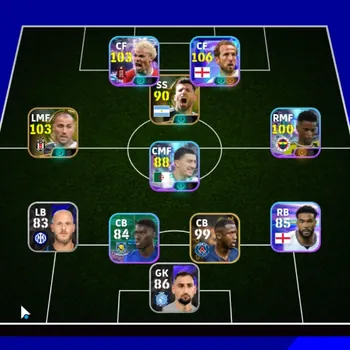 eFootball Accounts Mid-Tier Android|Power 2926|Epic Ricardo Quaresma,Sergio Aguero|ShowTime Harry Kane,Hugo Ekitike,Nelson
