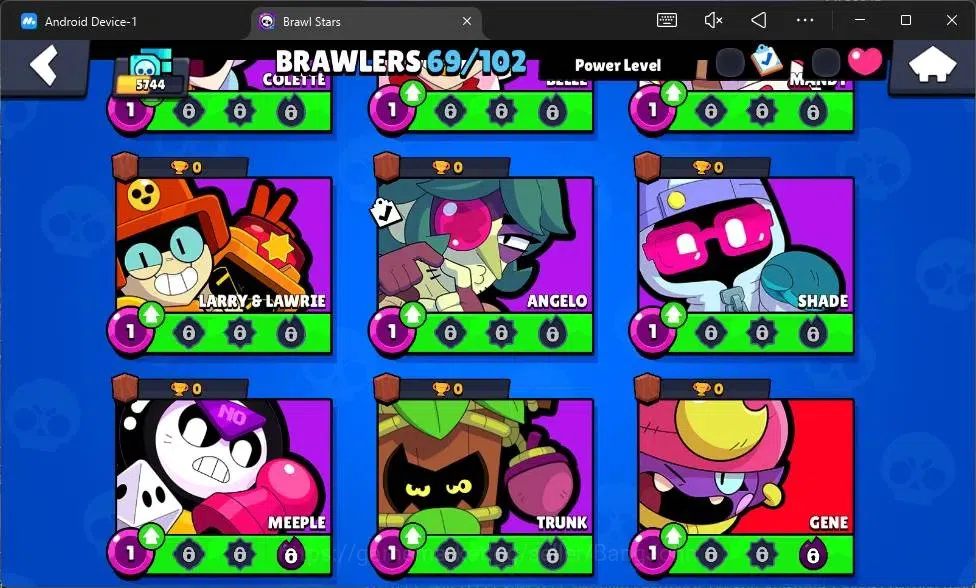Brawl Stars Accounts Android | 5744 Thropy|69 Brawler|5 Max Hypercharge image 15