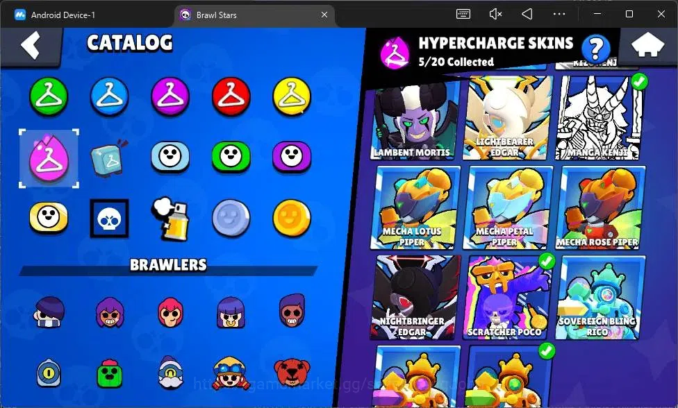 Brawl Stars Accounts Android | 5744 Thropy|69 Brawler|5 Max Hypercharge image 2