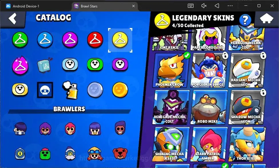 Brawl Stars Accounts Android | 5744 Thropy|69 Brawler|5 Max Hypercharge image 5