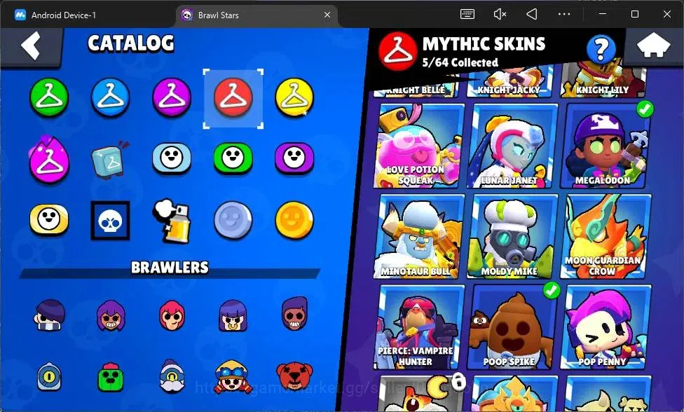 Brawl Stars Accounts Android | 5744 Thropy|69 Brawler|5 Max Hypercharge image 9