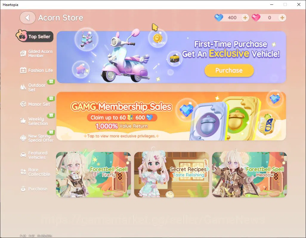 Heartopia Accounts [SEA] Starter DG LV 3 + 20 WS & 400 Moonlight Crys image 15