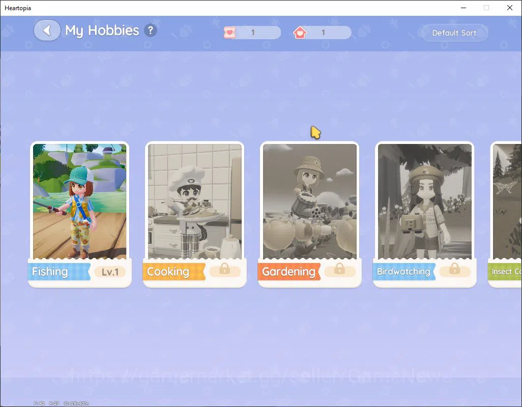 Heartopia Accounts [SEA] Starter DG LV 3 + 20 WS & 400 Moonlight Crys image 3