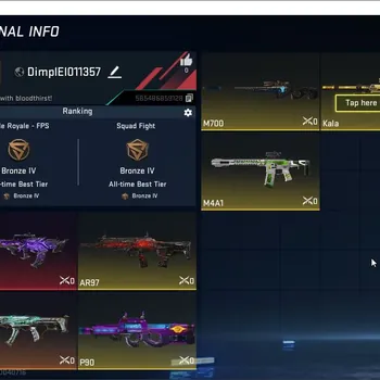 Blood Strike Accounts Starter Asia starter|1 ETERNAL: QBZ95-Whisper Lv2 | 1 ULTRA Gun: Galil-Knight | 5 LEGENDARY