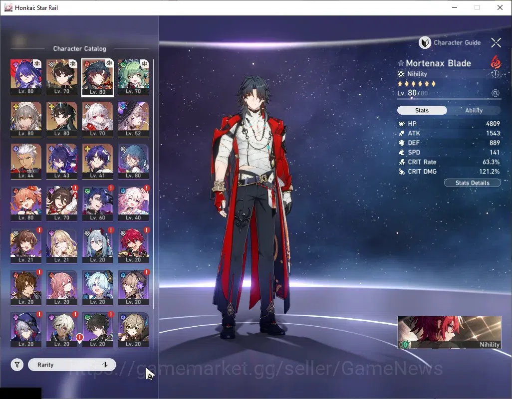 Honkai Star Rail Accounts Asia|TL 67|9 Limited|[Acheron,DanilE1]+Sign,Morten image 4