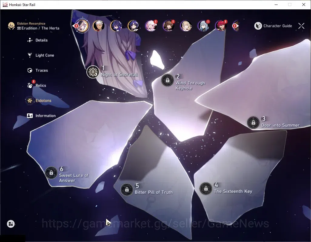 Honkai Star Rail Accounts Asia|TL 67|9 Limited|[Acheron,DanilE1]+Sign,Morten image 5