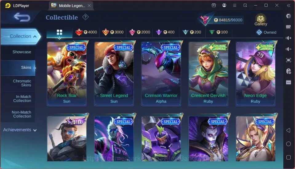 Mobile Legends: Bang Bang Accounts GLOBAL Hero 130 Skin 337 |KOF Karina|Aspirants Rub image 10