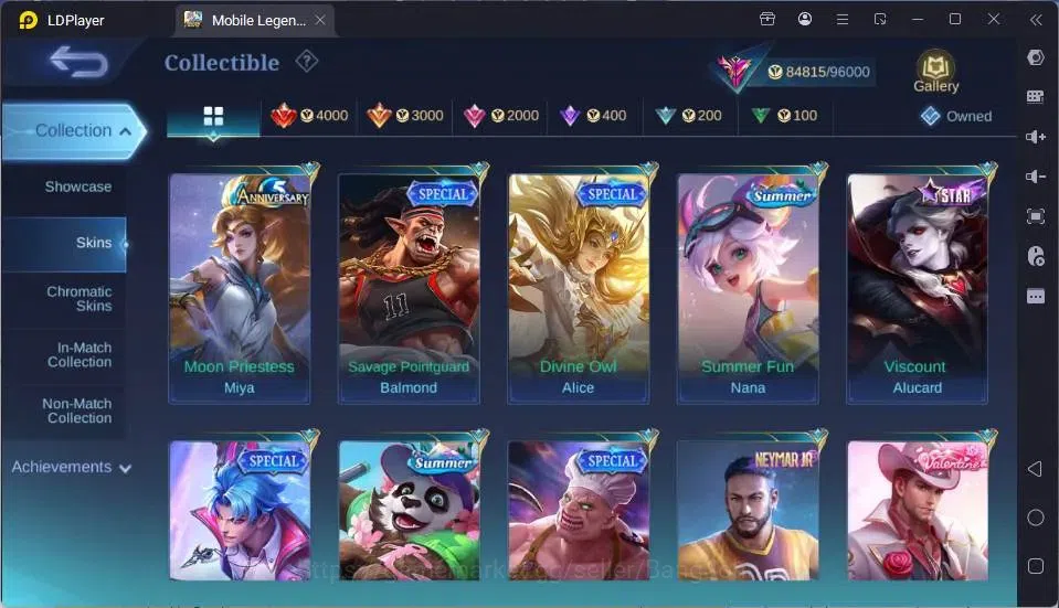 Mobile Legends: Bang Bang Accounts GLOBAL Hero 130 Skin 337 |KOF Karina|Aspirants Rub image 12