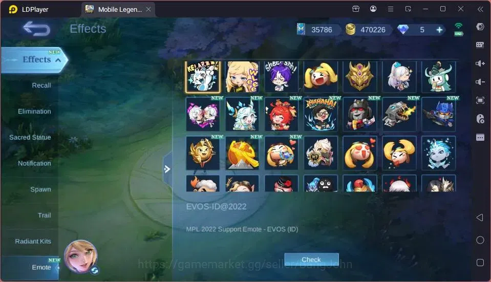 Mobile Legends: Bang Bang Accounts GLOBAL Hero 130 Skin 337 |KOF Karina|Aspirants Rub image 20