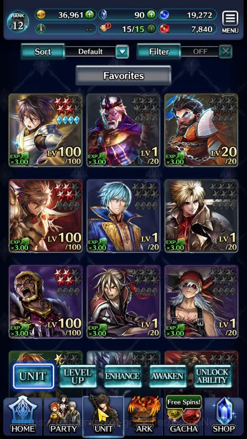 Last Cloudia Accounts Low-End GLOBAL| Rank 12 | Collab (Hinata) +TopTierUnit (ELeodore,Gilbert,GH Adel,Lenius,) 1 UR & 11