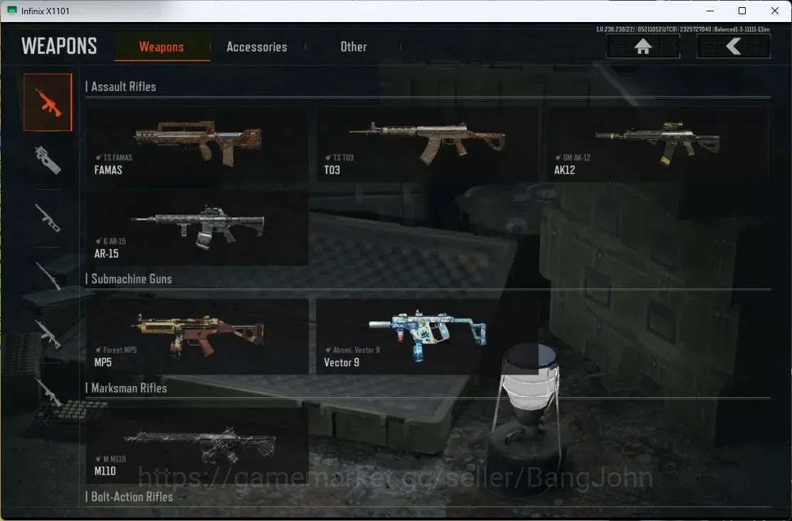 Arena Breakout Accounts Mid-Tier Mobile | | LV 30 | SV 12.6 M | CV 4.6 M | Abomi. Vector 9, G AR-15, Forest MP5, H-TAC A8 6