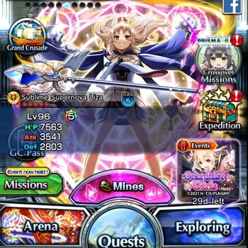 Grand Summoners Accounts End-Game Global|Rank 98|SP.Art Saitama|14 Ascend 16 TW (S Emiya,Momon,Albedo,Shalltear Etc)+TW