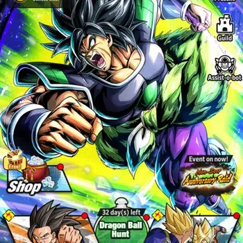 Dragon Ball Legends High-End 46M TotalPower|LV155|4UL+3LR+17LL|SSG Shallet,Brol image 1