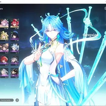 Wuthering Waves Accounts Starter SEA|UL 48|3 Limited|156 Blue Tide+344 A.Coral|(Qingxiao,Denia,Ciaccona)+Sign|DB lvl 30|Male