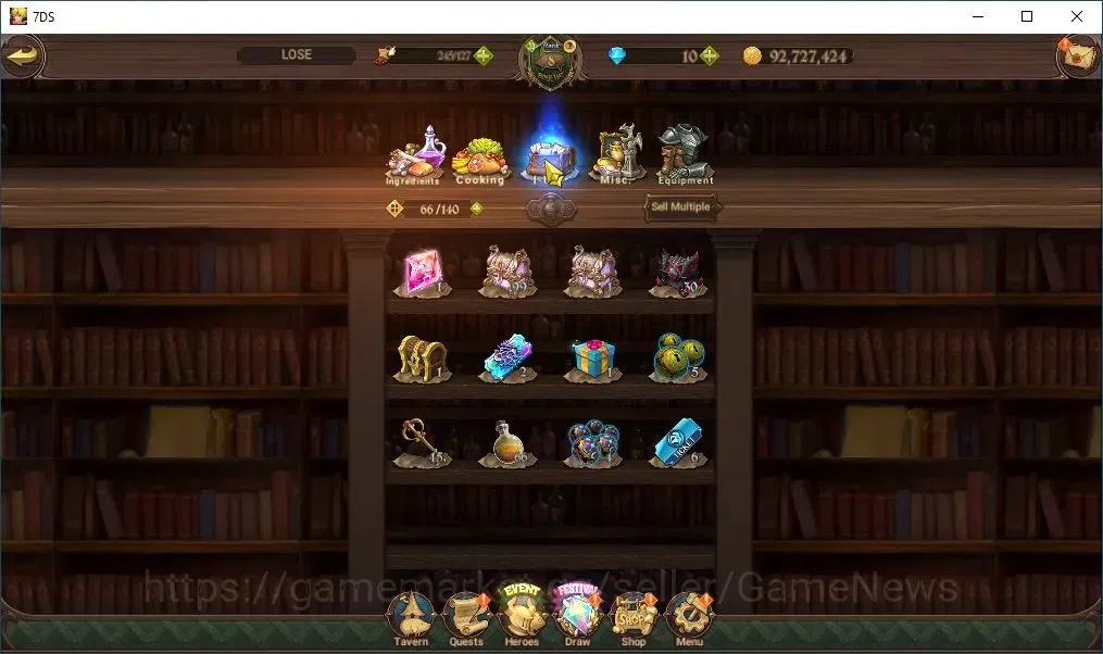 The Seven Deadly Sins: Grand Cross Accounts Global|445K CC|2 LR+7 UR|Helbram,Elizabeth,Nemesis image 12