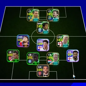 eFootball Accounts Legends & Iconic Players Android|Epic Zlatan Ibrahimovic,Ronald Koeman,Paul Scholes,Shevchenko,Raul|5