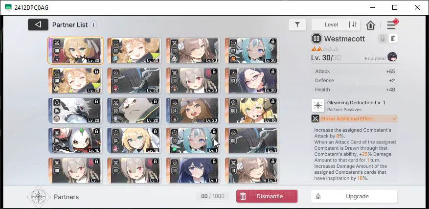 Chaos Zero Nightmare Accounts Global Lv34|6 SSR[Yuki+Sign,Rin,Luke,Orlea,Renoa,H image 5