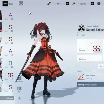 Punishing: Gray Raven Accounts Mid-Game Asia |Lv 53|1 Coating|SS Kurumi Tokisaki +Sign, Adelyde Anabasis +Sign, Lucia CW
