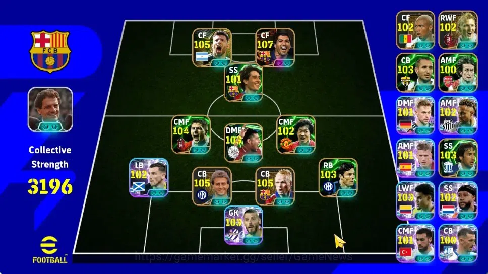 eFootball Accounts Legends & Iconic Players Android|Big Time Luiz Suarez 11 Jan'15|21 Epic Sergio Aguero,Steven 1
