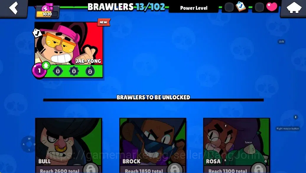 Brawl Stars Accounts Android | 1020 Thropy|13 Brawler-1 PL11+Hypercharg image 6