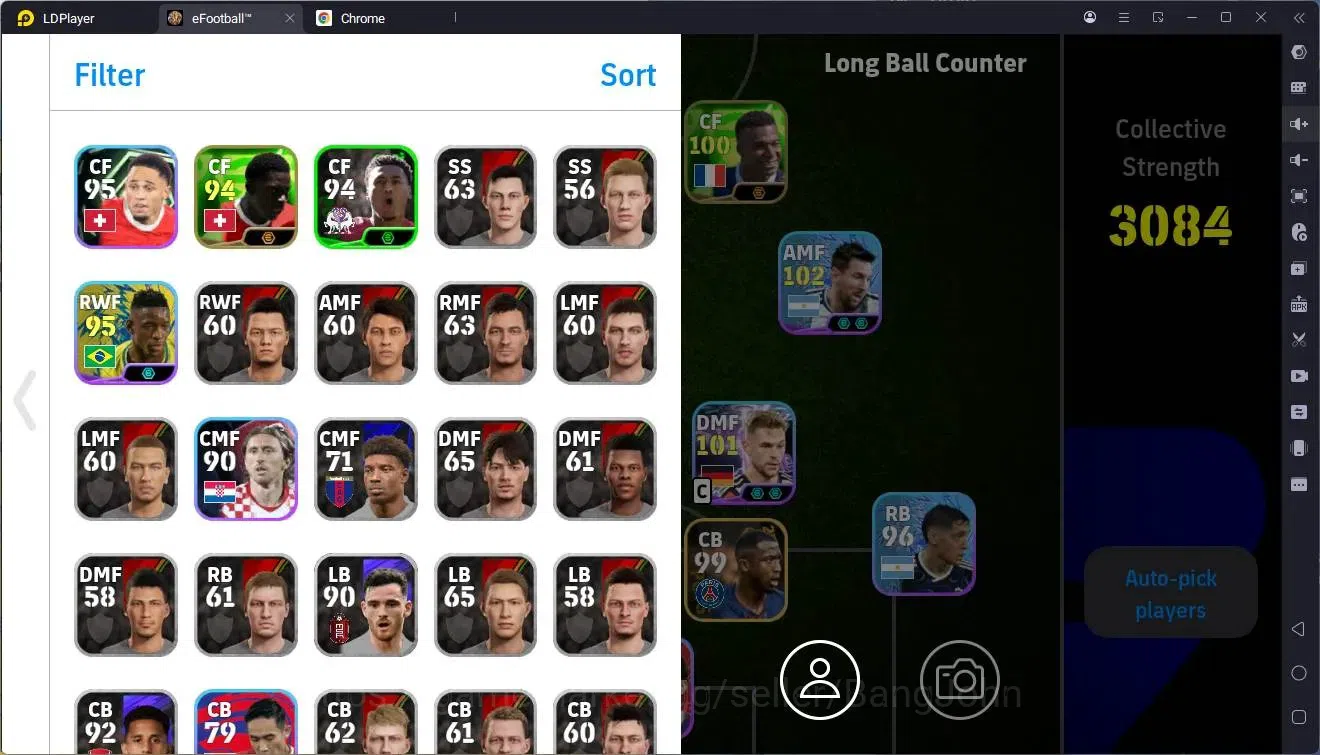 eFootball Accounts Mobile | PW 3084 | EpicGerrard | Showtime Messi, Y image 2