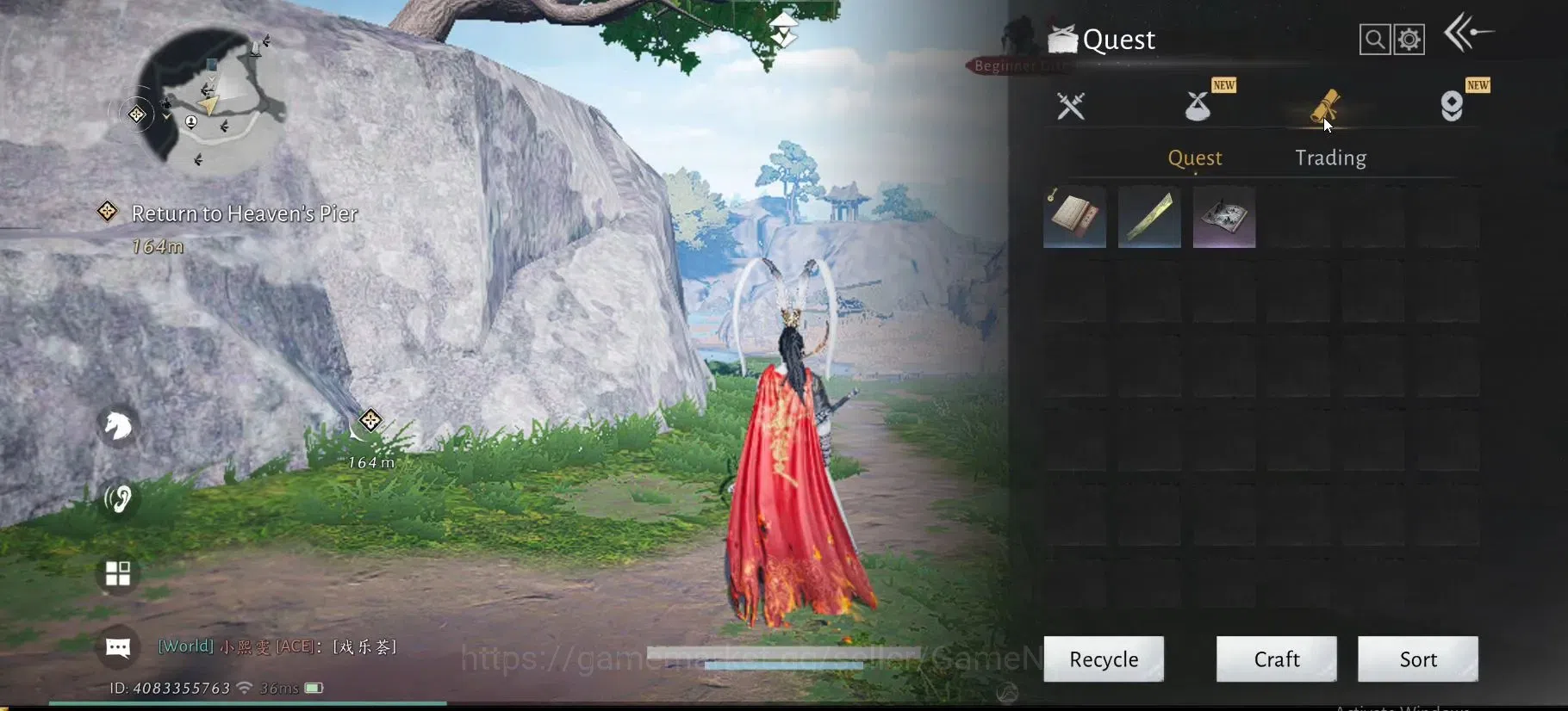 Where Winds Meet Accounts GLOBAL|Lv 5|GS 1368|Martial Destiny Set, Swaying L image 10