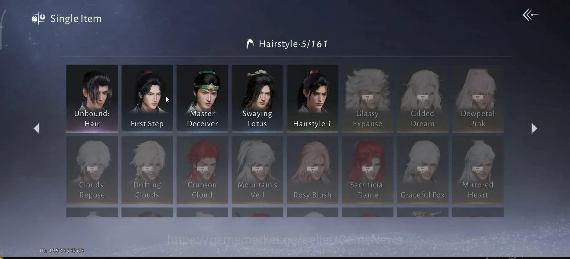 Where Winds Meet Accounts GLOBAL|Lv 5|GS 1368|Martial Destiny Set, Swaying L image 13