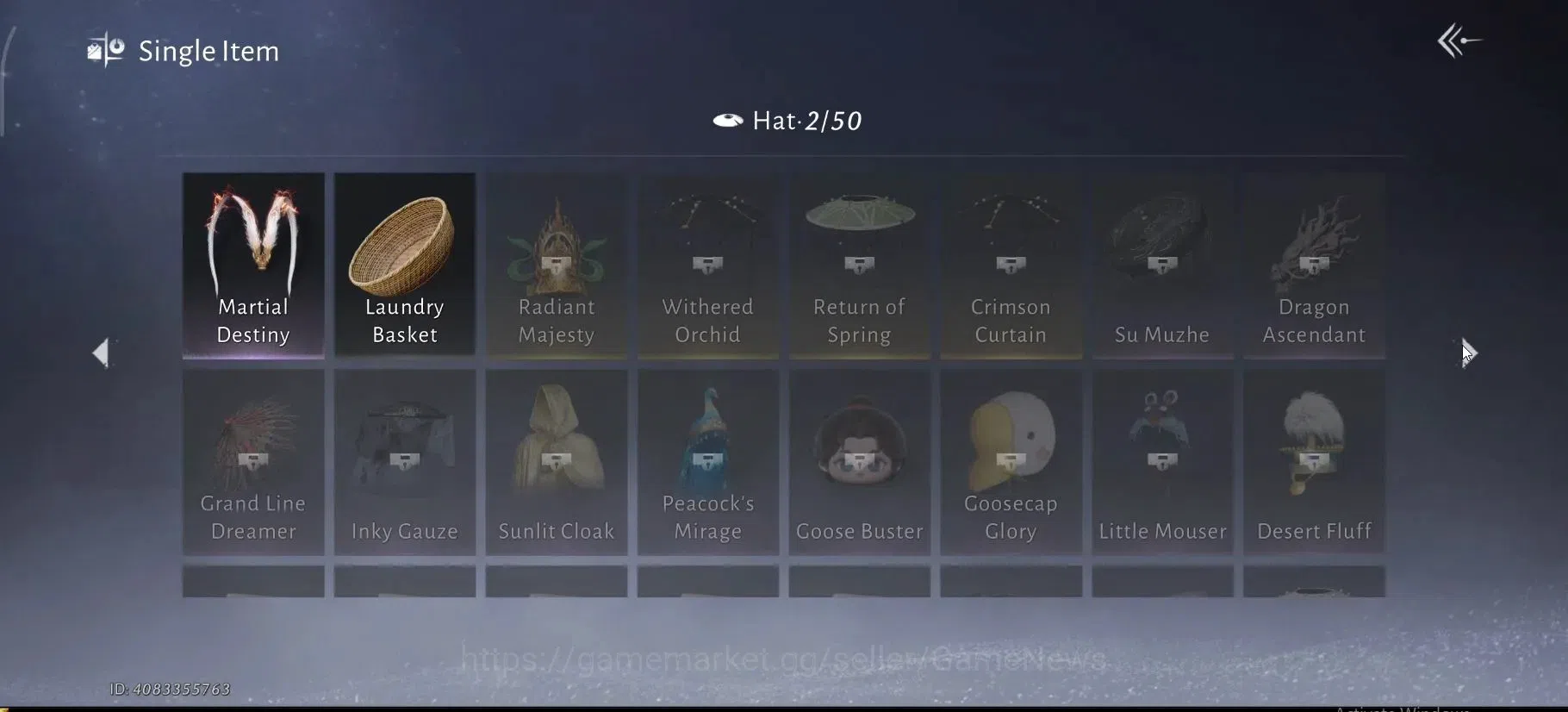 Where Winds Meet Accounts GLOBAL|Lv 5|GS 1368|Martial Destiny Set, Swaying L image 16